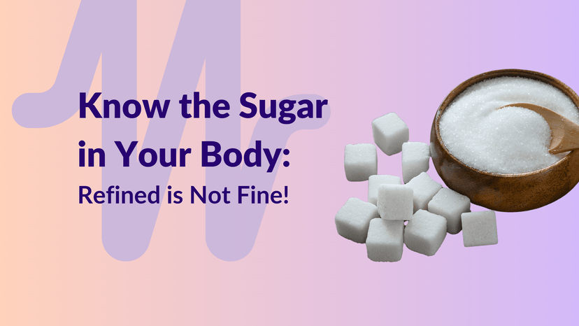 A cup filled with sugar and sugar cubes.